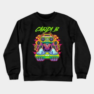 CARDI B RAPPER Crewneck Sweatshirt